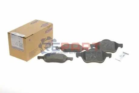 Фото 1 — Колодки гальмівні (передні) Renault Laguna III/Clio III 06-15/Megane II/Scenic II 02- ICER (181860) Фото Колодки гальмівні (передні) Renault Laguna III/Clio III 06-15/Megane II/Scenic II 02- ICER (181860) зображення 1