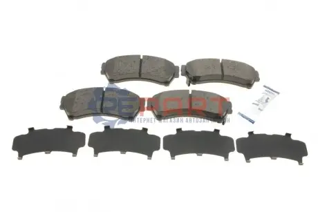 Фото Колодки гальмівні (передні) Ford Fusion/Ford USA Fusion 06-/Mazda 6 02-13 ICER (181868) зображення 1