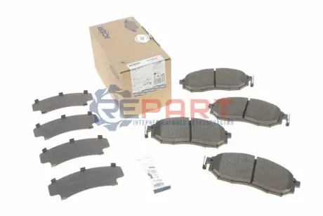 Фото 1 — Колодки гальмівні (передні) Renault Koleos 08-/Nissan Qashqai 07-13/Pathfinder/NP300/Murano 05- ICER (181876) Фото Колодки гальмівні (передні) Renault Koleos 08-/Nissan Qashqai 07-13/Pathfinder/NP300/Murano 05- ICER (181876) зображення 1