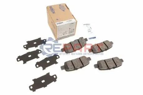 Фото Колодки гальмівні (задні) Nissan Rogue 07-13/Juke/Murano 08-/X-Trail 13-/Suzuki Grand Vitara 05- ICER (181901) зображення 1