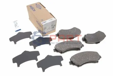 Тормозные колодки (передние) Chrysler Grand Voyager/07/Dodge Journey 08-/Fiat Freemont 11- ICER 181908-201 Купить в Украине