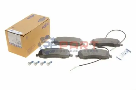 Колодки гальмівні (передні) Citroen C8/Peugeot 807 2.0/2.2 HDi 06 ICER 181912 Купити в Україні