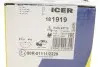 Фото Колодки гальмівні (передні) BMW X4 (F26) 14-18/X5 (E70/F15/F85) 06-18/X6 (E71/E72/F16/F86) 08-19 ICER (181919) зображення 12