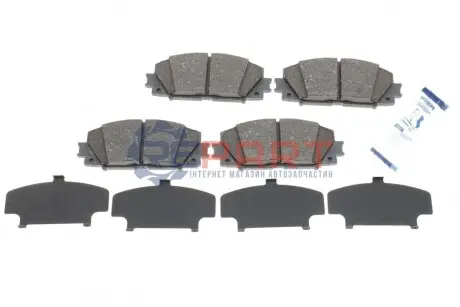 Фото Колодки гальмівні (передні) Toyota Prius 08-/Corolla 12-/Lexus CT 10- ICER (181938) зображення 1