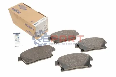 Фото 1 — Колодки гальмівні (передні) Nissan Rogue 10-13/Chevrolet Cruze/Opel Astra 09-/Zafira C/Mokka 11- ICER (181939202) Фото Колодки гальмівні (передні) Nissan Rogue 10-13/Chevrolet Cruze/Opel Astra 09-/Zafira C/Mokka 11- ICER (181939202) зображення 1