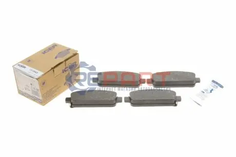 Фото 1 — Колодки гальмівні (задні) Nissan Rogue 10-13/Opel Zafira C/Mokka 11-/Astra J/Chevrolet Cruze 09- ICER (181943) Фото Колодки гальмівні (задні) Nissan Rogue 10-13/Opel Zafira C/Mokka 11-/Astra J/Chevrolet Cruze 09- ICER (181943) зображення 1