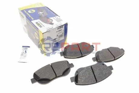 Колодки гальмівні (передні) Toyota Avensis 08-/Verso 2.2 D-4D 09 ICER 181944 Купити в Україні