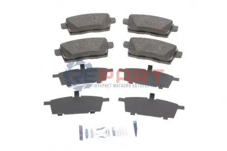 Колодки гальмівні (задні) Mazda CX-7 06-14/CX-9/Ford Edge (США)/Lincoln 06 ICER 181963 Купити в Україні