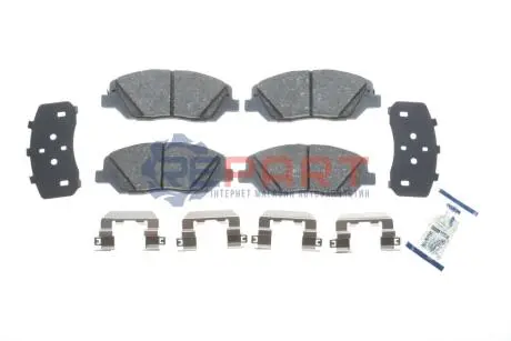 Колодки гальмівні (передні) Hyundai Santa Fe III 12-/Ssangyong Korando III 10 ICER 181997-233 Купити в Україні
