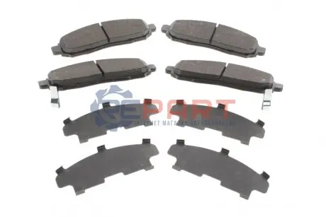 Колодки гальмівні (передні) Nissan Leaf (ZE0)/NV200 10-/NP300 Navara 04-/Chevrolet City Express 09 ICER 182003-200 Купити в Україні