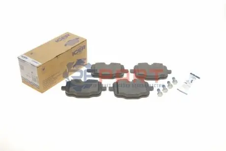 Фото Тормозные колодки (задние) BMW 5 (F10/F11)/6 (F12/F13) 09- ICER (182005-200) изображение 1