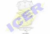 Колодки гальмівні (задні) BMW 5 (F10/F11)/6 (F12/F13) 09 ICER (182005-200) зображення 2