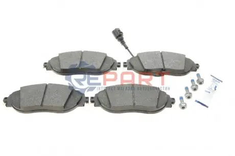 Колодки гальмівні (передні) Audi Q3 18-/A3/Skoda Octavia/VW Passat B6-B8/Golf/Tiguan 12- (+датчик) ICER 182018 Купити в Україні