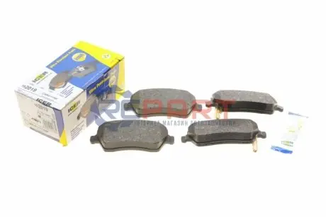 Тормозные колодки (передние) Nissan Micra 10-/Note 13-/Tiida 07- ICER 182019 Купить в Украине