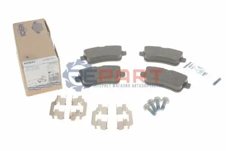 Фото 1 — Колодки гальмівні (задні) MB GL-class (X166) 12-/GLE-class (C292/W166) 15-/GLS-class (X166) 15- ICER (182072067) Фото Колодки гальмівні (задні) MB GL-class (X166) 12-/GLE-class (C292/W166) 15-/GLS-class (X166) 15- ICER (182072067) зображення 1