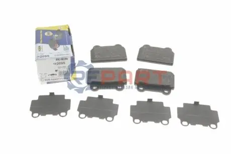 Колодки гальмівні (задні) Mitsubishi Lancer V EX 07 ICER 182095 Купити в Україні