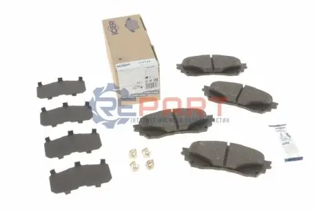 Колодки гальмівні (передні) Mazda 6 12 ICER 182126 Купити в Україні