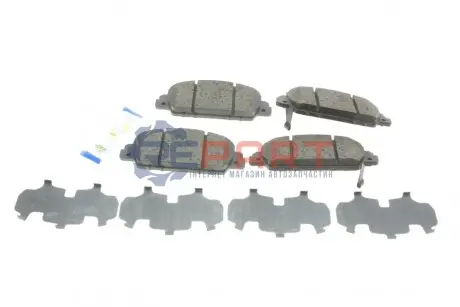 Фото Комплект тормозных колодок (дисковых).) ICER (182153) изображение 1