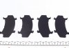 Комплект тормозных колодок (дисковых).) - (D10604CC0A, D10604GA0A, D10604GA5A) ICER 182202 (фото 5)