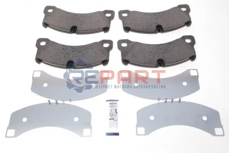 Фото Колодки гальмівні (передні) Porsche Cayenne 10- ICER (182206) зображення 1