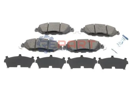 Фото Колодки гальмівні (передні) Nissan Pathfinder/Murano/Infiniti QX60 11- ICER (182234) зображення 1