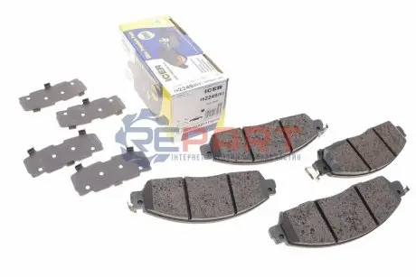 Колодки гальмівні (передні) Nissan Leaf/NV200 14 ICER 182249-203 Купити в Україні