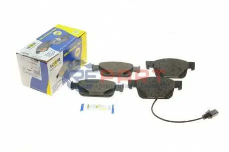 Колодки гальмівні (передні) Audi A4 15-/Audi A5 09- (+датчик) ICER 182270 Купити в Україні