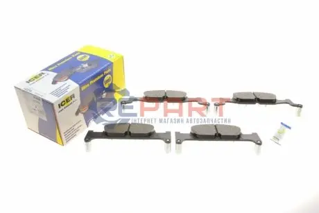 Фото Колодки гальмівні (передні) Audi A4/A5/A6/A7/Q5 15- ICER (182279) зображення 1