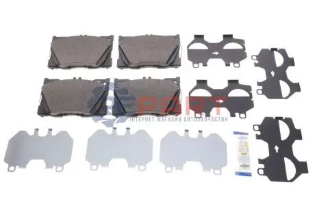 Фото Колодки гальмівні (передні) MB C-class (W205)/E-class (W213/C238)/GLC-class (X253)/CLS (C257) 15- ICER (182282) зображення 1