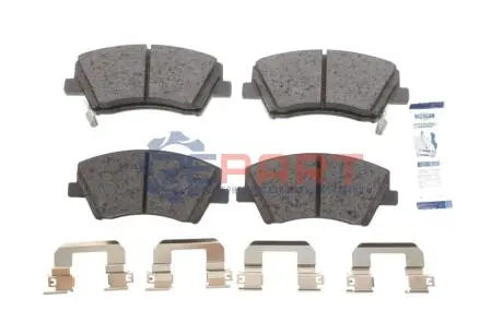 Колодки гальмівні (передні) Hyundai Elantra 15-/Ioniq/Kia Niro 16 ICER 182314 Купити в Україні