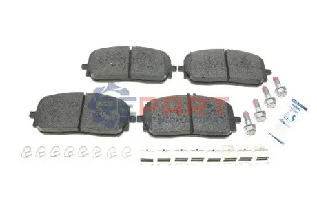 Фото Колодки гальмівні (передні) MB A-class (W177)/B-class (W247)/G-class (W463) 18-/GLA/GLE-class 19- ICER (182331) зображення 1