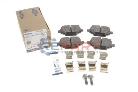 Фото 1 — Комплект тормозных колодок (дисковых).) ICER (182347) Фото Комплект тормозных колодок (дисковых).) ICER (182347) изображение 1