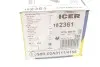 Тормозные колодки (задние) Audi R8/Tesla Model S/X 13- ICER (182361) изображение 4