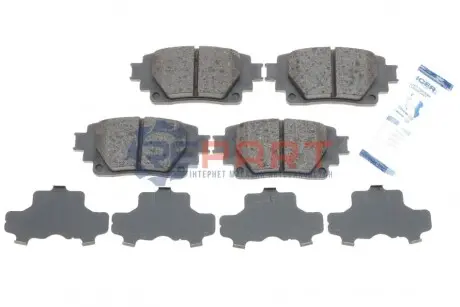 Колодки гальмівні (задні) Toyota Rav4 18-/Corolla XII/Highlander 19-/Suzuki Across 20-/Lexus UX 18 ICER 182376 Купити в Україні
