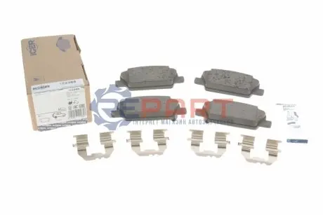 Тормозные колодки (задние) Hyundai Santa Fe 18- ICER 182388 Купить в Украине