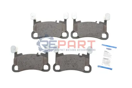 Фото 1 — Колодки гальмівні (задні) Porsche Cayenne 17- (Brembo) ICER (182458) Фото Колодки гальмівні (задні) Porsche Cayenne 17- (Brembo) ICER (182458) зображення 1