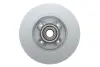 Фото Диск гальмівний (задній) Citroen C4/Peugeot 308/3008/5008 06- (268х12)(+ABS)(з підш.)(з покр)(повний) ICER (78BD5023-1) зображення 3