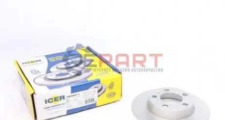 Тормозной диск ICER 78BD56012 Купить в Украине