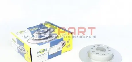 Тормозной диск ICER 78BD56372 Купить в Украине