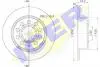 Фото Диск гальмівний (задній) Audi A3/Seat Leon/Skoda Octavia/VW Golf 04- (253x10) (з покриттям) (повний) ICER (78BD5640-2) зображення 1