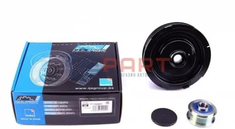 Шків колінвалу + шків генератора BMW 5 (E39) 520d 00-03 IJS GROUP 171028KIT Купити в Україні