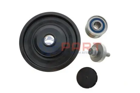 Шкив коленвала + шкив генератора Renault Megane/Scenic 1.9dCi 01-(7PK) (в комплекте с болтом) IJS GROUP 171031KSET