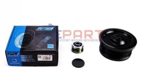 Фото Шків колінвалу + шків генератора BMW 3 (E46)/5 (E39)/X5 (E53) 3.0D 98-05 IJS GROUP (171035KIT) зображення 1