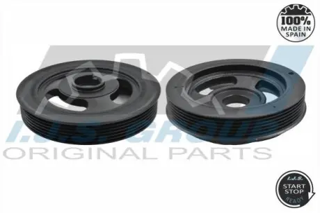 Шків колінвалу Citroen Berlingo/Jumpy 1.6HDI -08 (6PK) IJS GROUP 17-1063 Купити в Україні