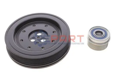 Шків колінвалу + шків генератора Ford Transit 2.0DI/2.0TDCI 00 IJS GROUP 171069KIT