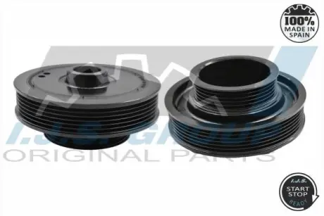 Шків колінвалу Ford Fiesta/Focus/Fusion 1.25-1.6 16V 01-12 IJS GROUP 171114