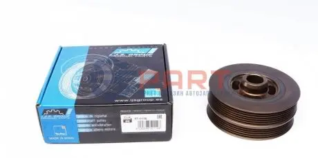 Шків колінвалу Ford Focus II 1.4/1.6i 06-15 (5PK/6PK) IJS GROUP 171116