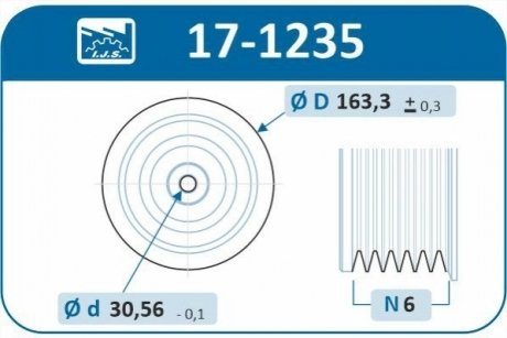 Автозапчастина IJS GROUP 171235