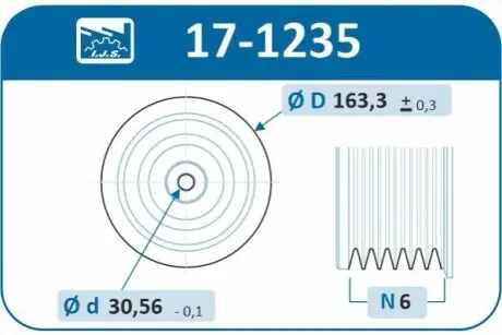 Автозапчастина IJS GROUP 171235 Купити в Україні
