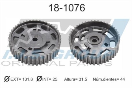 Шестерня распределительного вала Renault Megane/Scenic 1.9dCi 08- IJS GROUP 18-1076